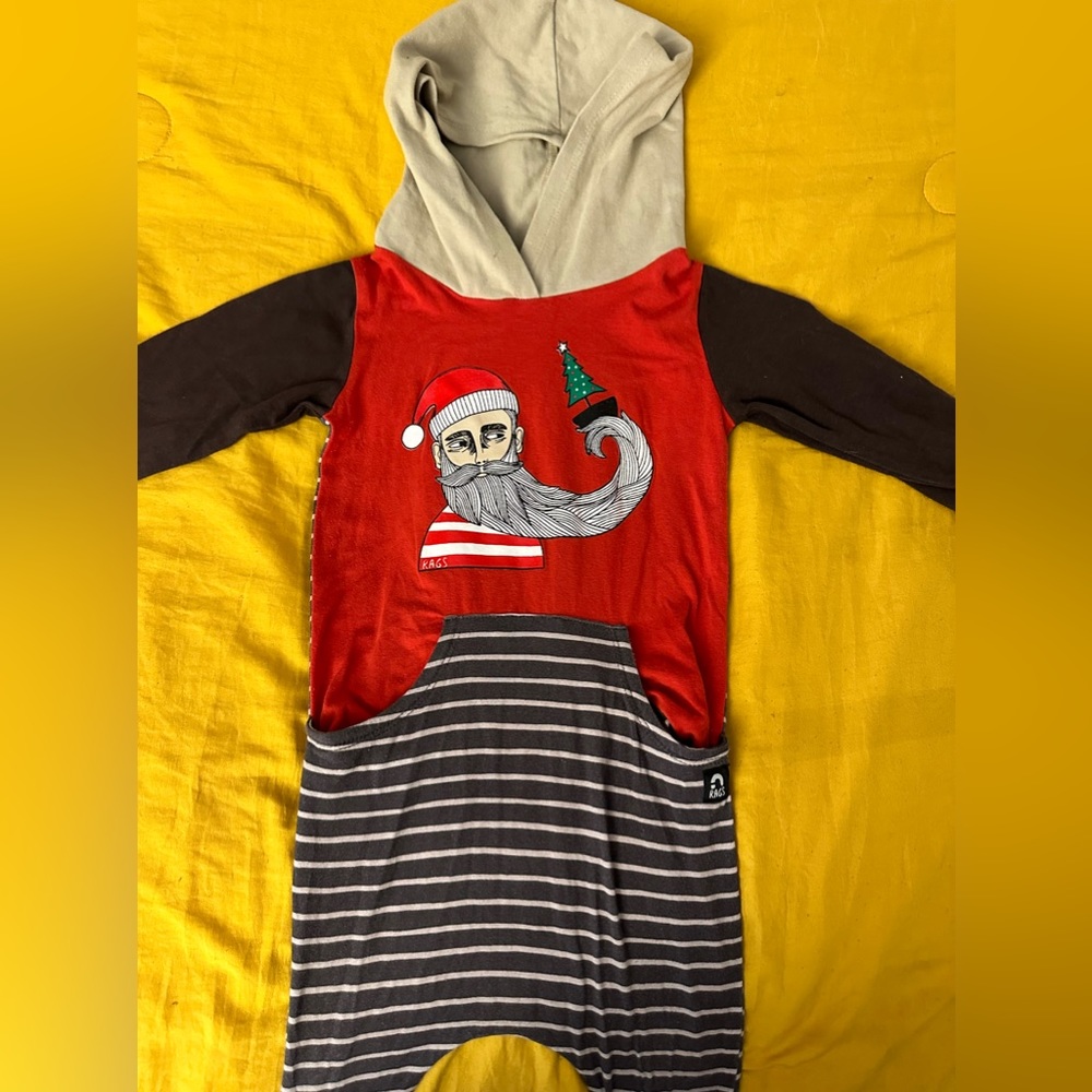 Christmas Rags romper